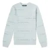 A-COLD-WALL* Chain Jacquard Knit Sweaters 'Ice Grey' ACWMK031IC-GRY sold by KicksCrew