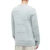 A-COLD-WALL* Chain Jacquard Knit Sweaters 'Ice Grey' ACWMK031IC-GRY sold by KicksCrew