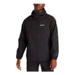 Timberland Windbreaker Zip Through Jacket 'Black' A2BV4-001 sold by KicksCrew