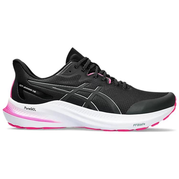 Asics GT-2000 12 Lite-Show 'Black Pink' 1011B766-001 sold by KicksCrew product image thumbnail 2
