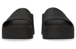 (WMNS) Balenciaga Chunky Wedge Sandals 'Black Rubber' 737923W1S891000 sold by KicksCrew