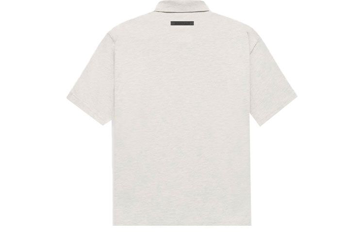 Fear of God Essentials FW21 Polo Shirt 'Light Heather Oatmeal' FOG-FW21-594 sold by KicksCrew product image thumbnail 2