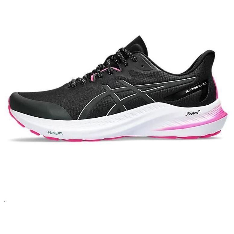 Asics GT-2000 12 Lite-Show 'Black Pink' 1011B766-001 sold by KicksCrew