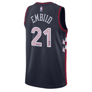 Nike Dri-FIT NBA Swingman Jersey 2023/24 City Edition 'Philadelphia 76ers Joel Embiid' DX8515-420 sold by KicksCrew