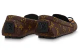 (WMNS) LOUIS VUITTON Gloria Flat Loafers 'Brown Monogram with Black' 1ABV2A sold by KicksCrew