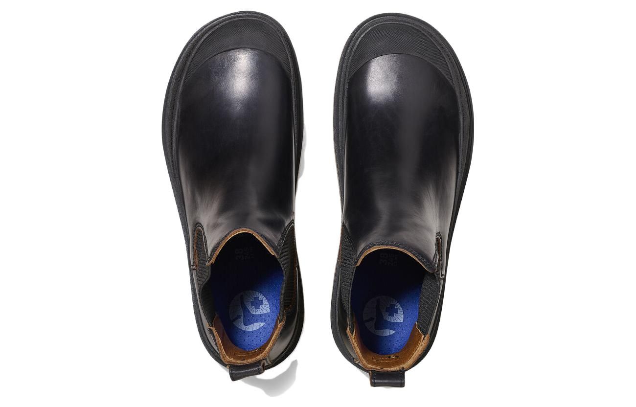 (WMNS) Birkenstock Prescott Slip On Women Waxy Leather Narrow Fit 'Black' 1025218 sold by KicksCrew product image thumbnail 4