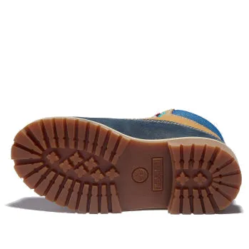 (GS) Timberland Premium 6 Inch Waterproof Boots 'Wheat Blue Navy' A2F3U sold by KicksCrew product image thumbnail 5