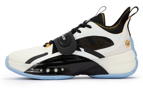 361 Aaron Gordon x Zen 4 Basketball Shoes 'White Black Blue
