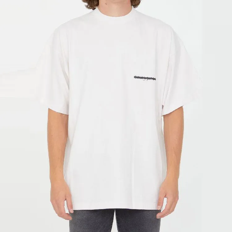 Balenciaga Strike 1917 Oversized T-shirt 'White' 694576TMVJ69800 sold by KicksCrew product image thumbnail 3