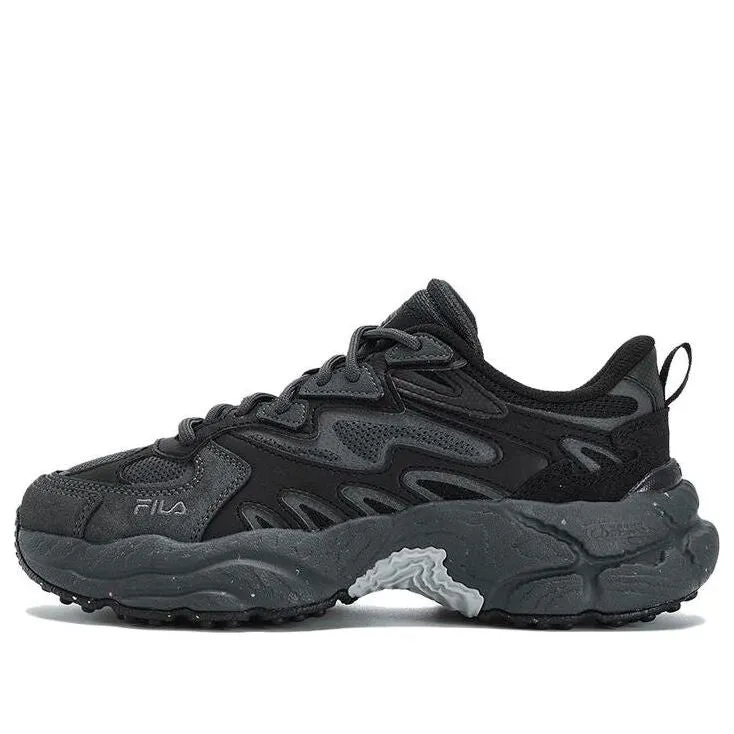 (WMNS) FILA Fern Sneakers 'Black Green' F12W331101ADB sold by KicksCrew