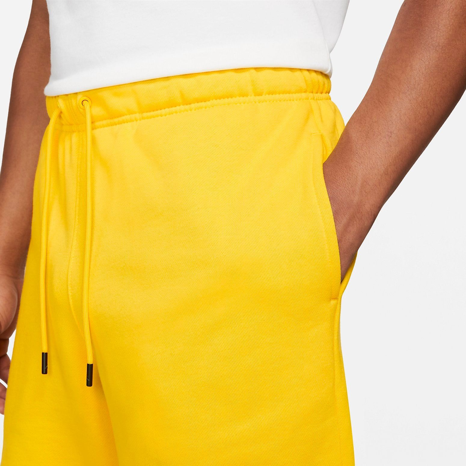Air Jordan Essentials Fleece Shorts 'Yellow' DA9826-719 sold by KicksCrew product image thumbnail 3