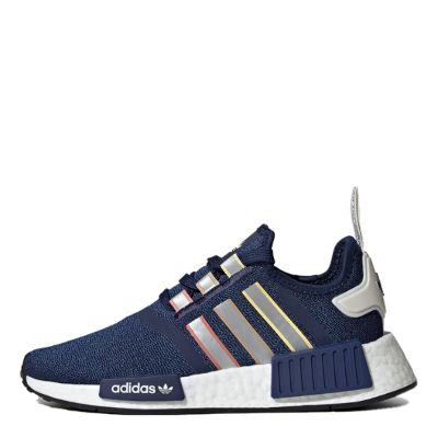 (GS) Adidas NMD_R1 'Dark Blue Silver Metallic' IG3375 sold by KicksCrew