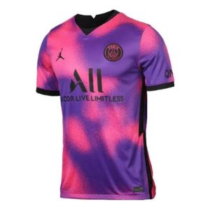 Air Jordan x PSG 20/21 Stadium Fourth Soccer Jersey 'Hyper Pink' CV8414-640 sold by KicksCrew
