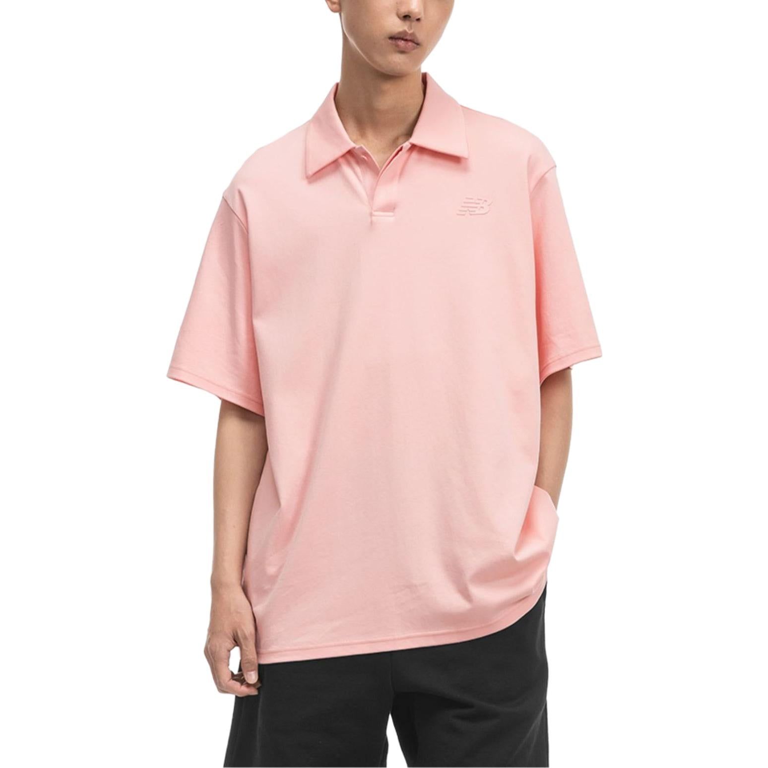 New Balance x Nice Rice SS23 Polo T-Shirt 'Pink' 5FD27041-PK sold by KicksCrew product image thumbnail 4