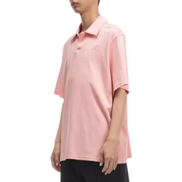 New Balance x Nice Rice SS23 Polo T-Shirt 'Pink' 5FD27041-PK sold by KicksCrew product image thumbnail 5