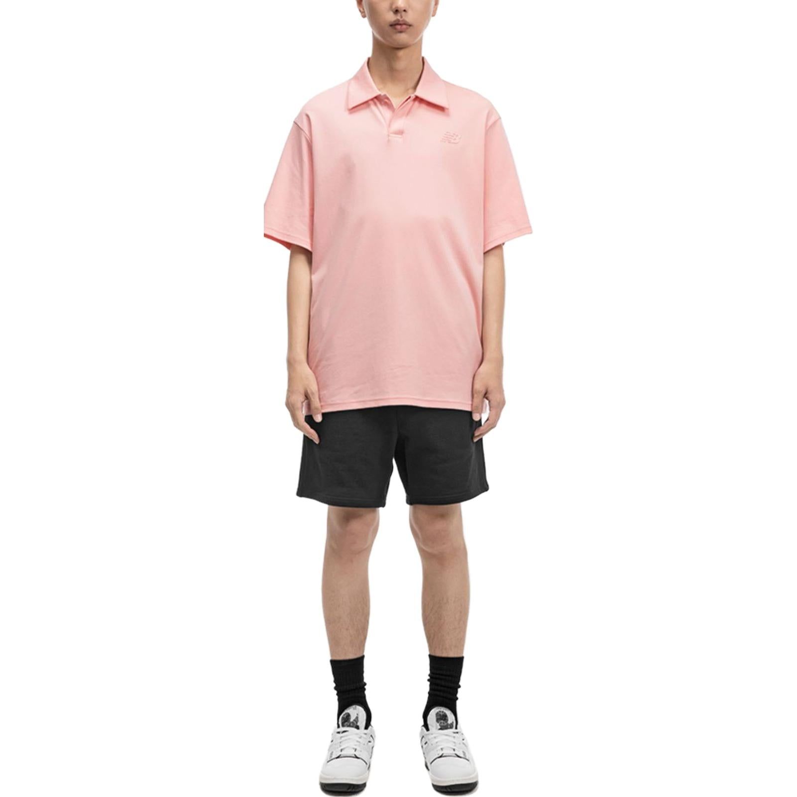 New Balance x Nice Rice SS23 Polo T-Shirt 'Pink' 5FD27041-PK sold by KicksCrew product image thumbnail 2