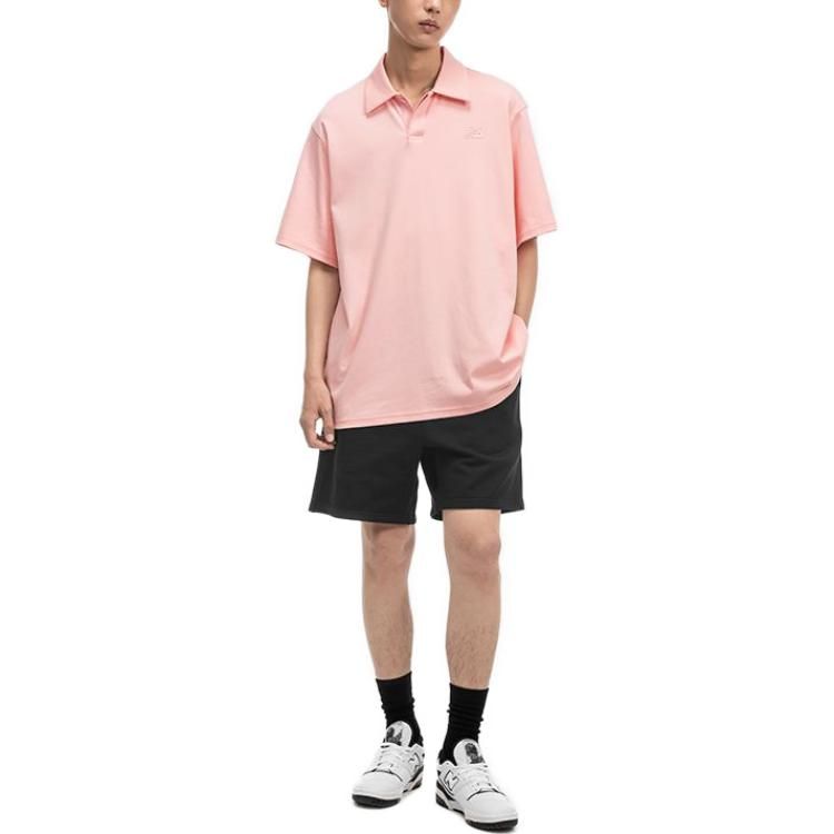 New Balance x Nice Rice SS23 Polo T-Shirt 'Pink' 5FD27041-PK sold by KicksCrew product image thumbnail 3