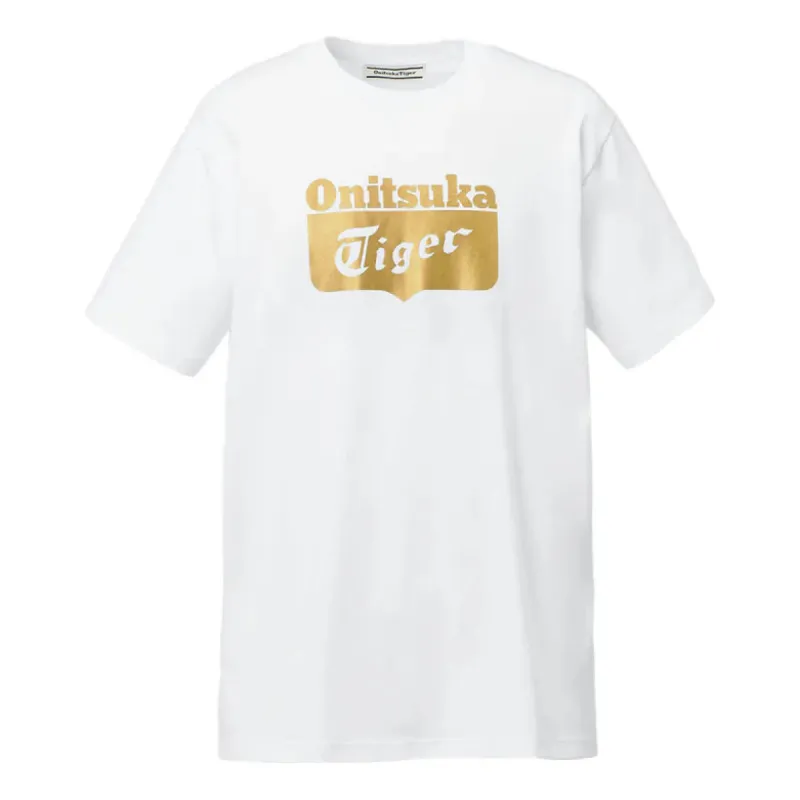 Onitsuka Tiger Onitsuka Tiger Logo T-Shirt 'Black Gold