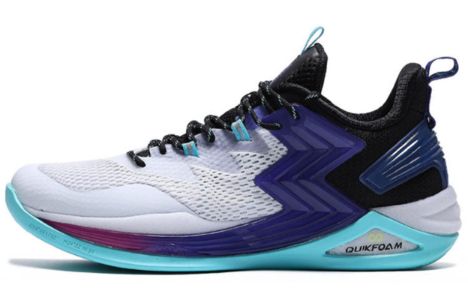 361 x Aaron Gordon QU!K Basketball Shoes 'White Navy Black' 572021115-22 sold by KicksCrew