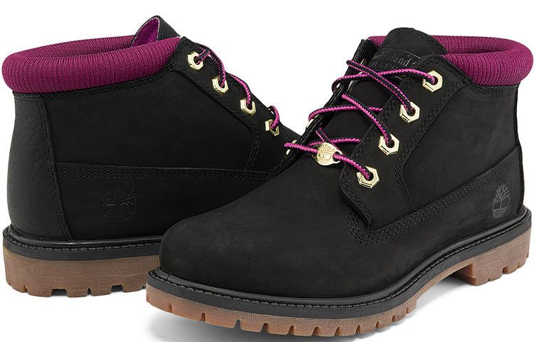 (WMNS) Timberland Nellie Chukka Waterproof Boot 'Black Pink' A2JSAW sold by KicksCrew product image thumbnail 5