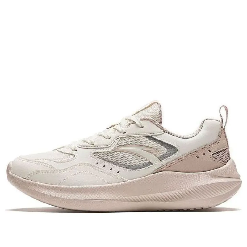 (WMNS) ANTA Running Series Sneakers 'White Silver Pink' 922415523-1 sold by KicksCrew