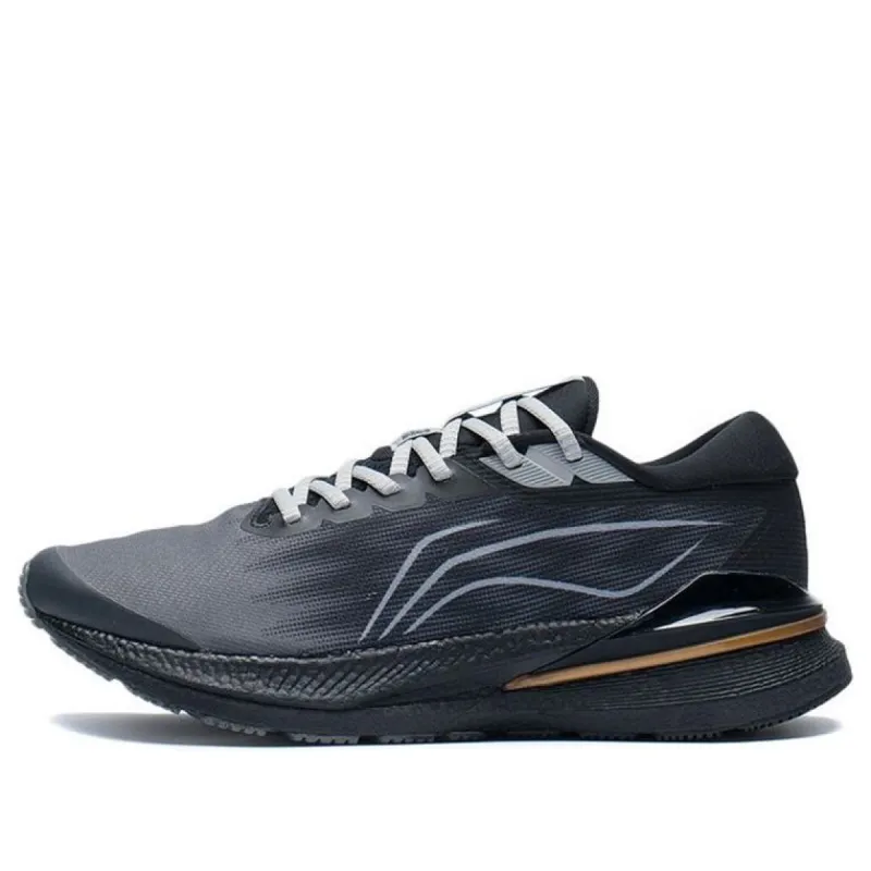 Li-Ning Light Shadow 'Grey Black Gold' ARHS037-4 sold by KicksCrew
