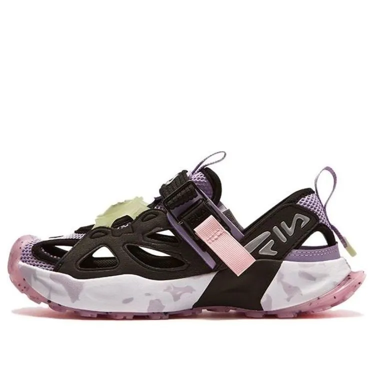 (GS) FILA Promenade Sneakers 'Black Pink' K15B322601FBP sold by KicksCrew