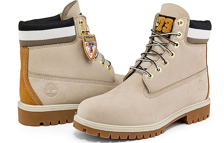 Timberland 6 Inch Heritage Cupsole Boots 'Beige Nubuck with Black' A2M5BW sold by KicksCrew product image thumbnail 5