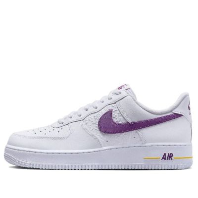 Nike Air Force 1 '07 'Embossed Hoops - Lakers' FJ4209-100 sold by KicksCrew