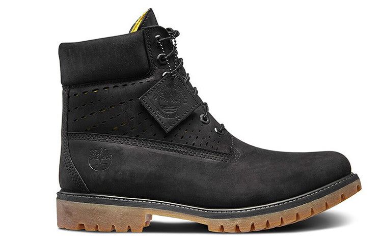 Timberland 6-Inch Premium Perforated Boot 'Black Nubuck' A1YN7 sold by KicksCrew product image thumbnail 2