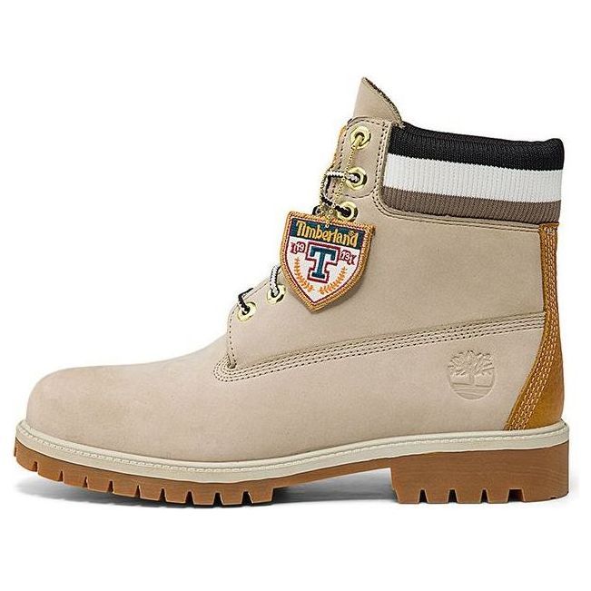 Timberland 6 Inch Heritage Cupsole Boots 'Beige Nubuck with Black' A2M5BW sold by KicksCrew