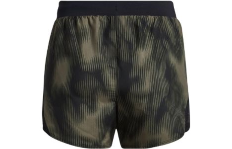 (WMNS) Under Armour Fly-By 2.0 Printed Shorts 'Black Green' 1350198-021 sold by KicksCrew
