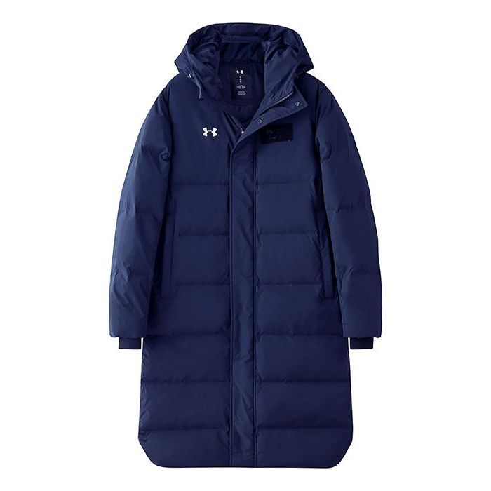 Under Armour Long Puffer Jacket 'College Blue' 21600802-408 sold by KicksCrew