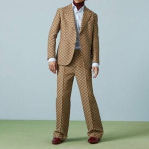 Gucci GG Supreme Linen Formal Jacket 'Beige Ebony' 742607-ZAM7G-2580 sold by KicksCrew