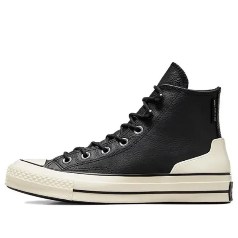 Converse Chuck 70 Leather High 'Black Egret' A05695C sold by KicksCrew