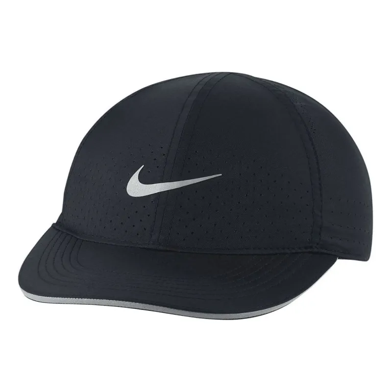 (WMNS) Nike Featherlight Running Cap 'Black' DC4090-010 sold by KicksCrew