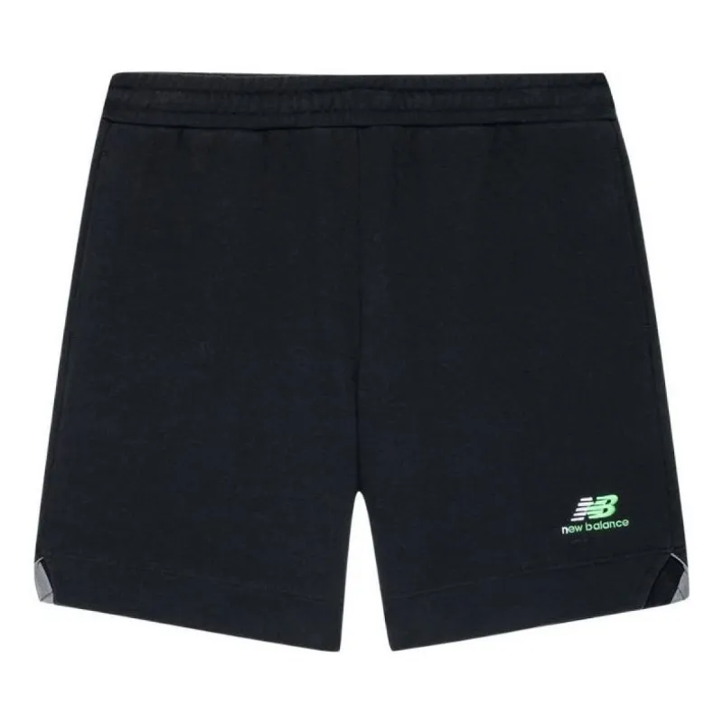 New Balance x Nice Rice Sport Shorts 'Black' AMS22383-BK sold by KicksCrew