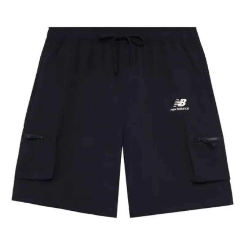 New Balance Lifestyle Cargo Shorts 'Black' AMS22357-BK sold by KicksCrew
