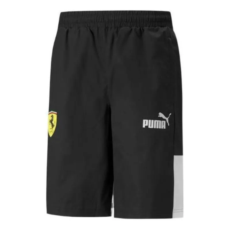 Puma Ferrari Race SDS Woven Shorts 'Black' 535127-01 sold by KicksCrew