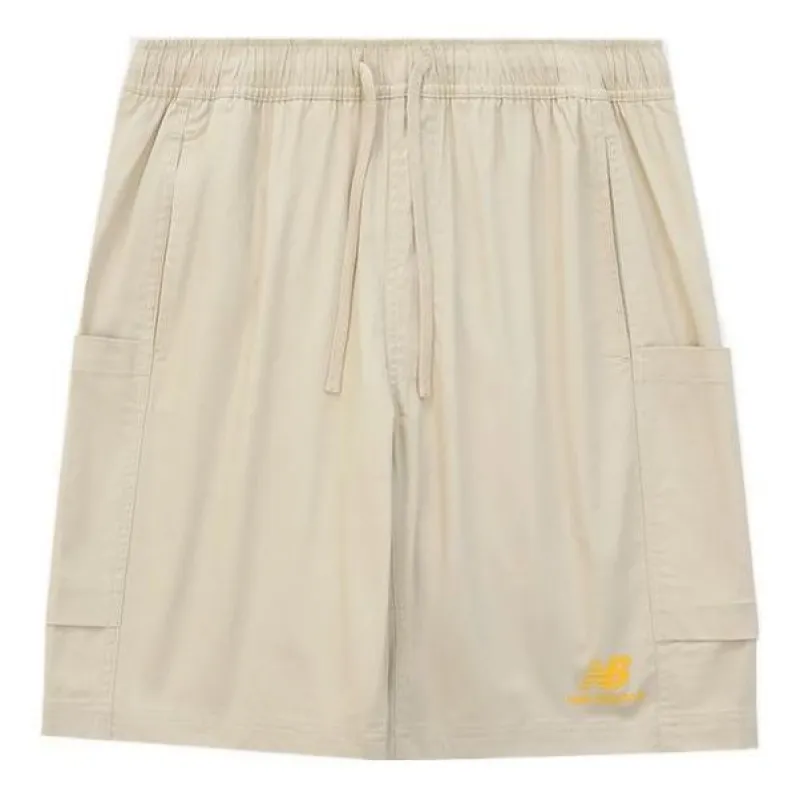 New Balance Nylon Cargo Shorts 'Beige' AMS22358-LGB sold by KicksCrew