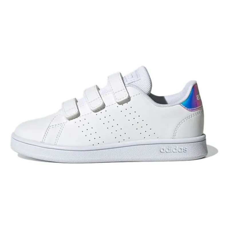 (PS) adidas Advantage 'White Silver Metallic' FY4625 sold by KicksCrew