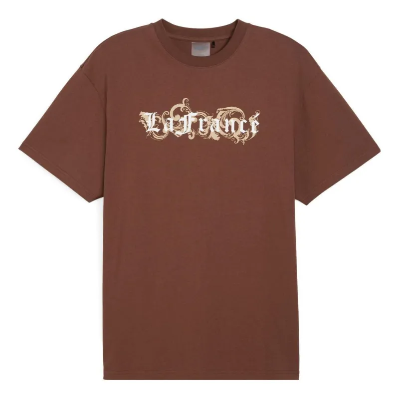 Puma HOOPS x LAFRANC Tee 'Chestnut Brown' 622829-01 sold by KicksCrew
