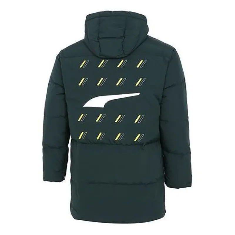 Puma Windproof Down Warm Jacket 'Green' 532916-80 sold by KicksCrew