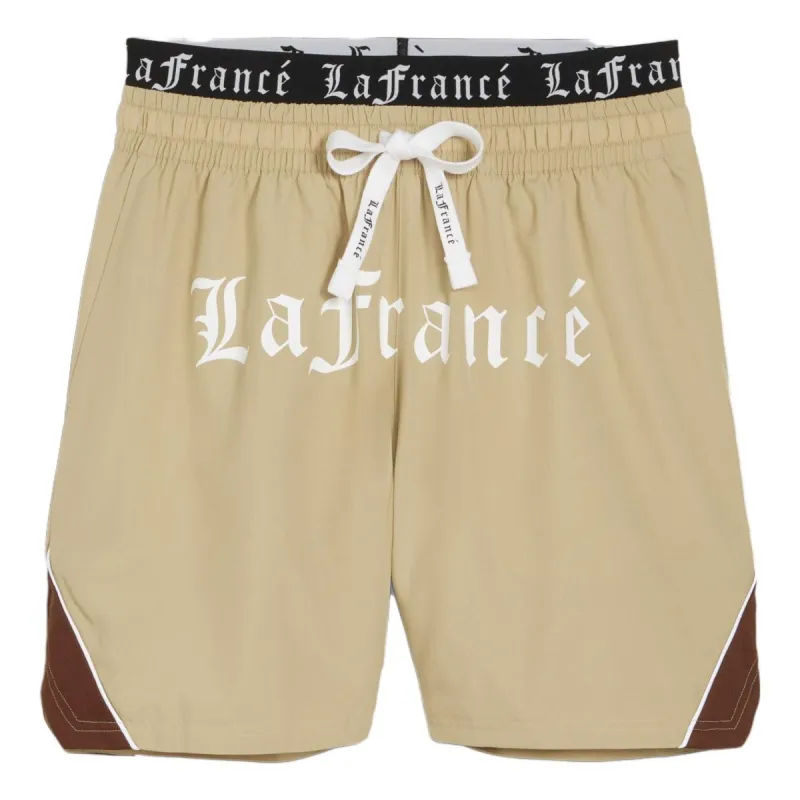Puma HOOPS x LAFRANC Woven Shorts 'Sand Brown' 622832-01 sold by KicksCrew