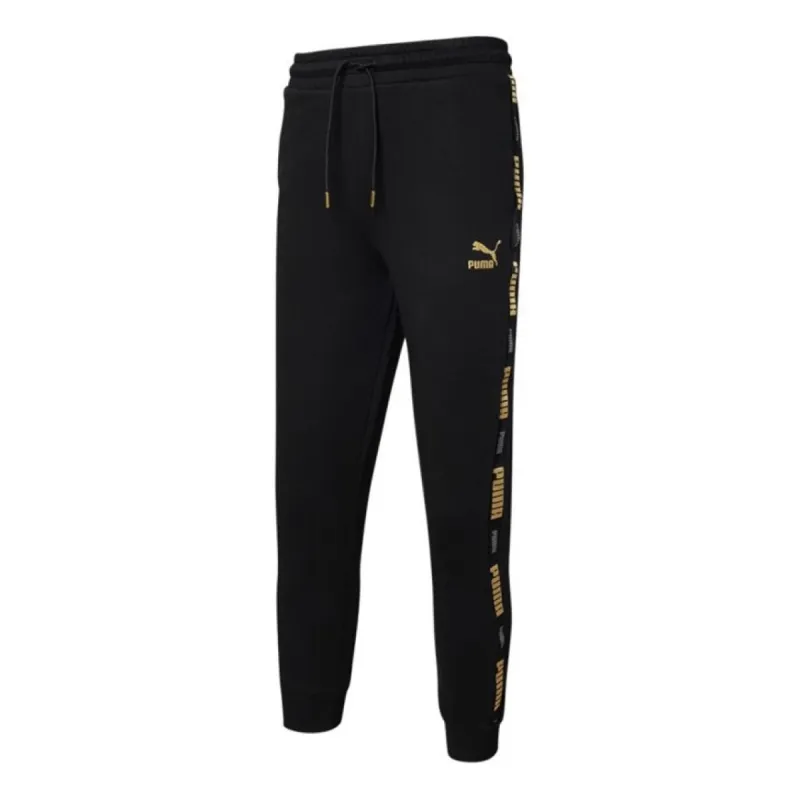 Puma Luxe Sweatpants 'Black' 534966-01 sold by KicksCrew