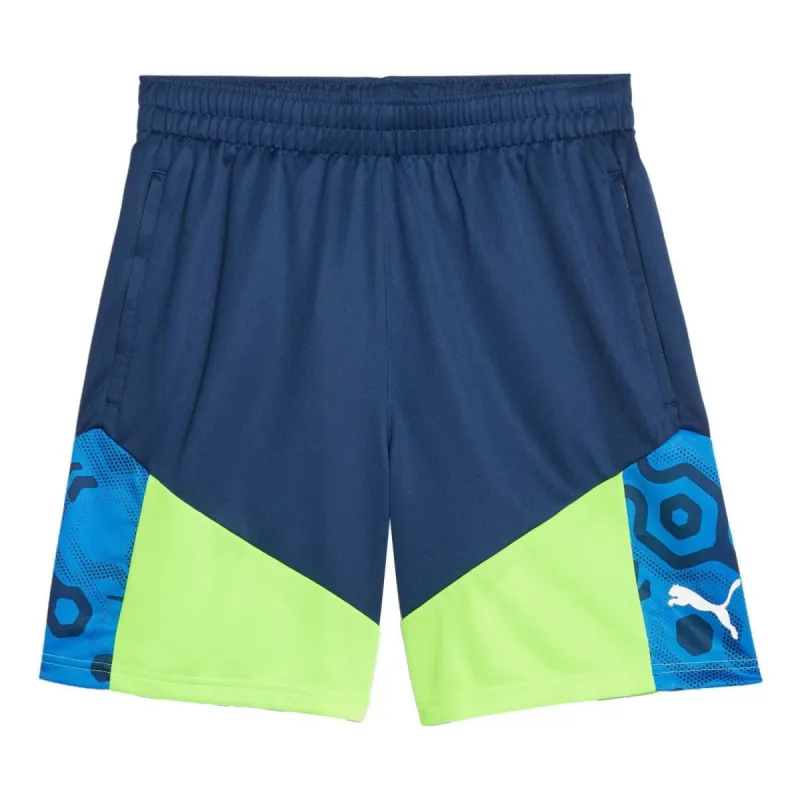 Puma individualCUP Football Shorts 'Blue Green' 658485-54 sold by KicksCrew