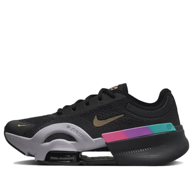 (WMNS) Nike Air Zoom SuperRep 4 Next Nature Premium 'Black Fireberry Gold' FB7154-001 sold by KicksCrew