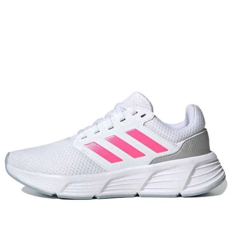 (WMNS) Adidas Galaxy 6 'White Silver Pink' IE1988 sold by KicksCrew