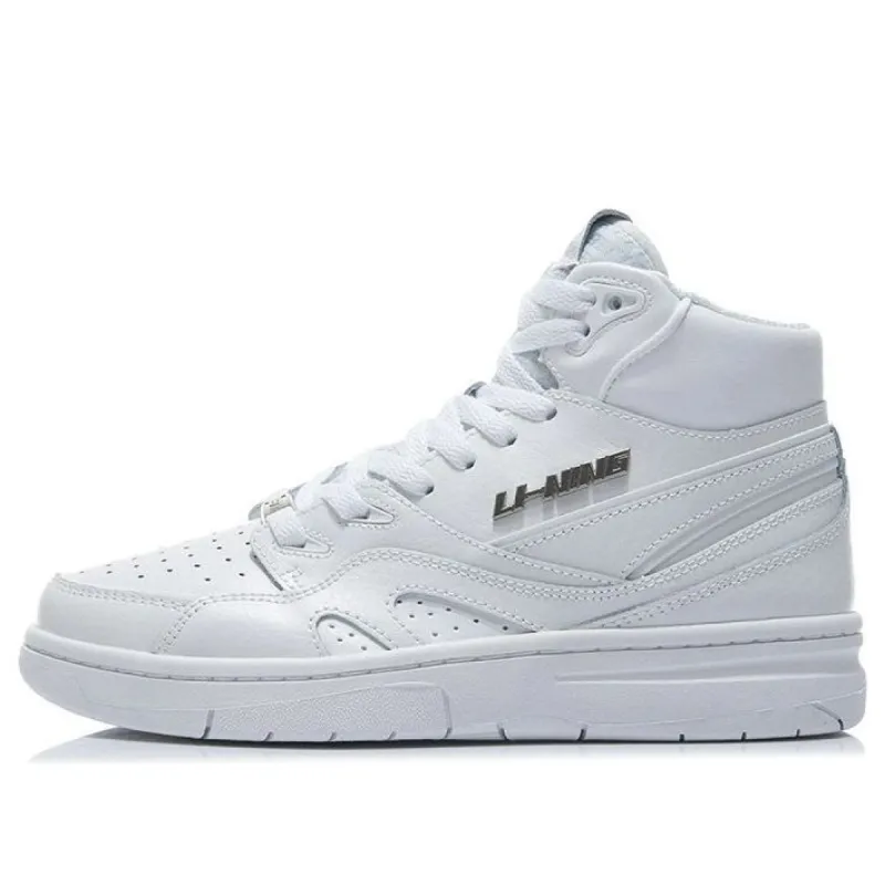 (WMNS) Li-Ning 937 Deluxe Hi 'White' AGBR080-1 sold by KicksCrew