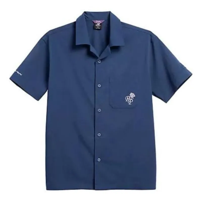 New Balance x Rich Paul Camp Collar Shirt 'Navy' MT31566-NNY sold by KicksCrew
